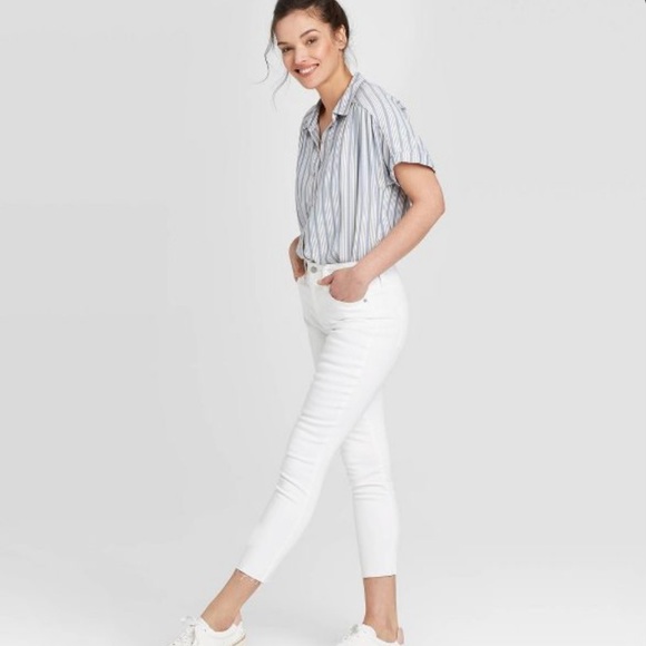 Universal Thread Denim - NWT UNIVERSAL THREAD High Rise SKINNY Crop JEANS 4